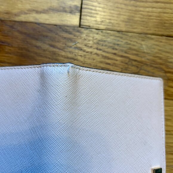 Kate Spade Laurel Way Stacy Clutch Wallet Dusty Blush Pink Saffiano Leather - Picture 12 of 14